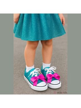 JoJo Siwa Kids Sneakers Size 2 with Sparkle Sequins